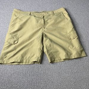 Magellan Outdoors Mens Shorts Size‎ 40 Yellow Fishing Outdoor Cargo Pockets